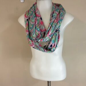 Simply Southern Vibrant Shells Infinity Scarf New with Tags